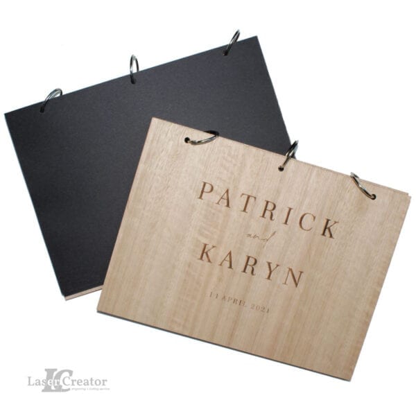 Wooden Guests Signing Book | Photo Booth Album