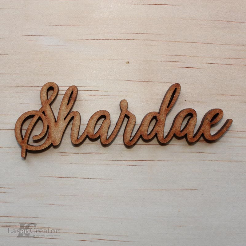 Wooden Tag Place Card - Wedding Accessorie