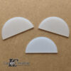 Semicircle acrylic Blanks