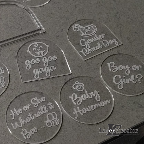 Cookie Stamps | Gender Reveal | Baby Shower | Embosser Stamp