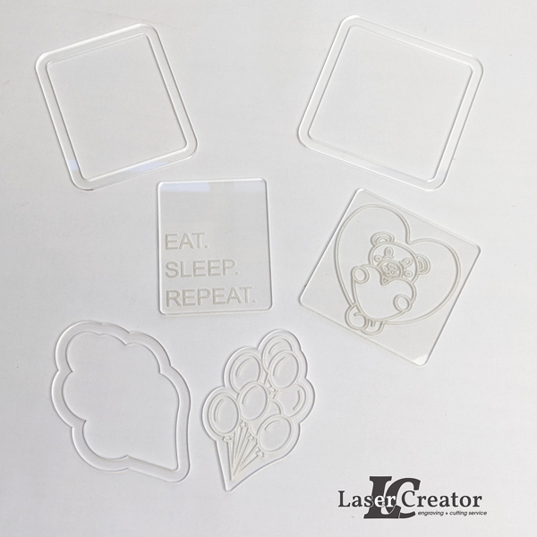 Cookie Stamps | Teddy Bear | Balloons | Embosser Stamp