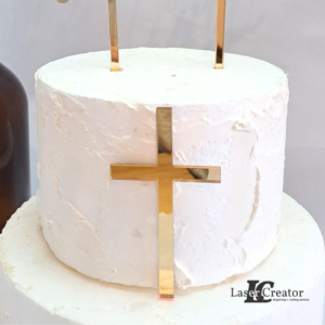 Cross Cake Charm for Christening/Baptism | Cake Topper