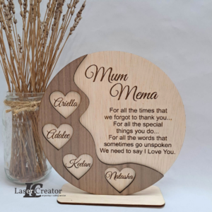 Wooden Mother's Day Sign