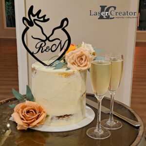Deer Love Cake Topper | Weddings