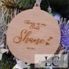 Photo Christmas Ornament | Personalised in Acrylic & Timber