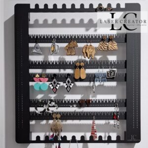 Wall Hanging Adjustable Earring Jewellery Holder