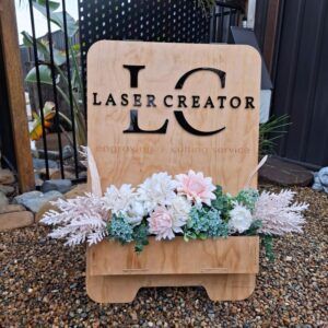 Flower Box A-Frame Sign